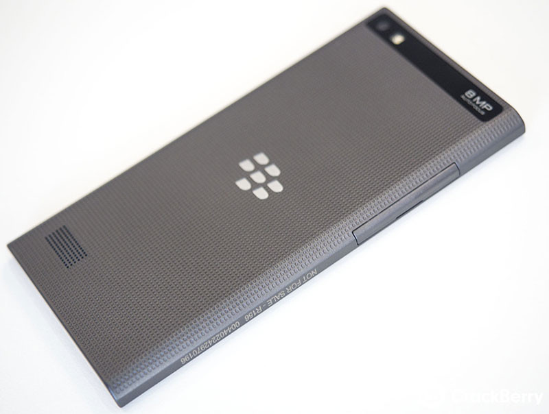 Cấu hình của blackberry leap