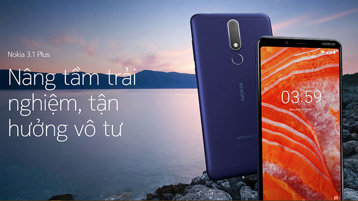 Chiếc điện thoại giá rẻ dưới 3 triệu nokia 3,1 plus