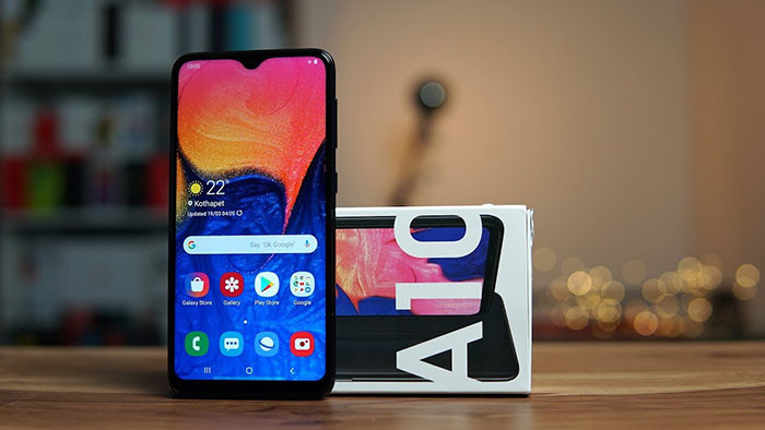 Điện thoại giá rẻ dưới 3 triệu samsung galaxy A10