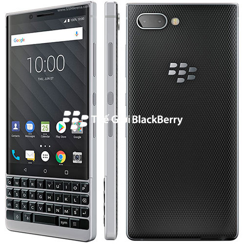 Chiếc điện thoại blackberry key2 silver