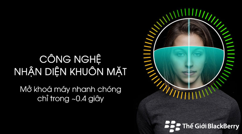 Mở khóa khuôn mặt blackberry evolve