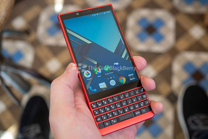 Blackberry key2 red