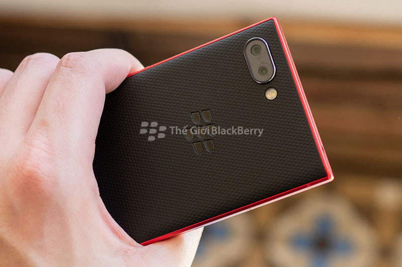 Camera của blackberry key2 red