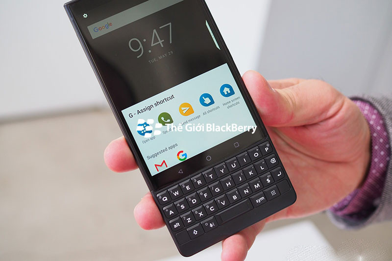 Màn hình blackberry keyone 2 sim black