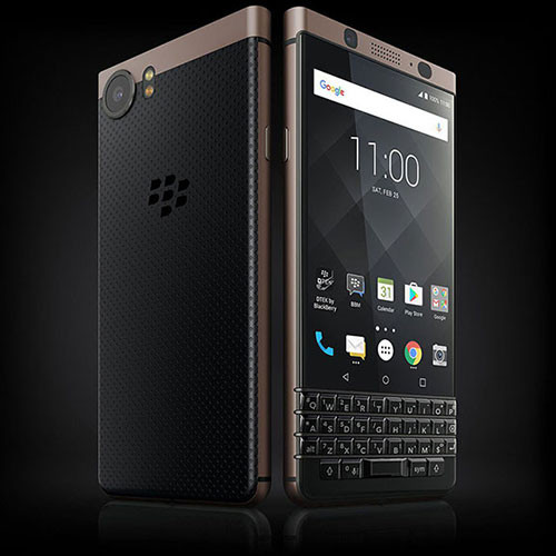 Hình ảnh chiếc điện thoại blackberry keyone 2 sim bronze