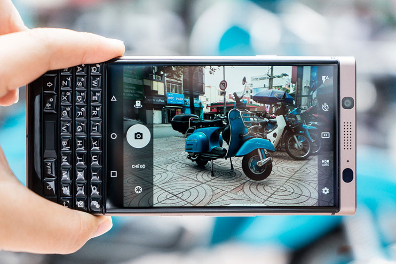 Blackberry keyone bronze 2 sim chụp ảnh cực đẹp