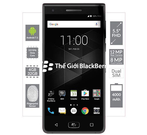 Chiếc blackberry keyone có thể đáp ứng được mọi nhu cầu của bạn