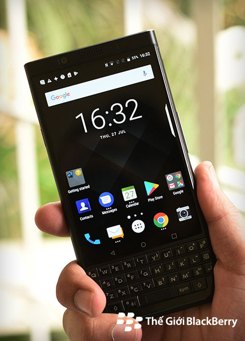 Mọi tác vụ của blackberry keyone đều được đáp ứng mượt mà