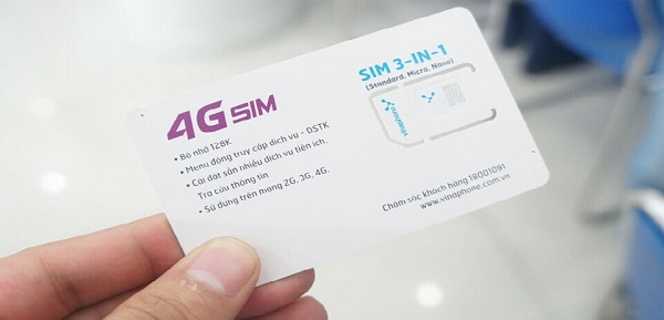 Cách đổi sim 4g vinaphone nhanh nhất