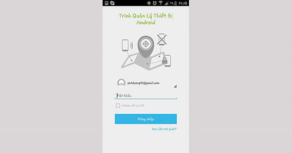 Cách tìm điện thoại bị mất bằng Android Device Manager