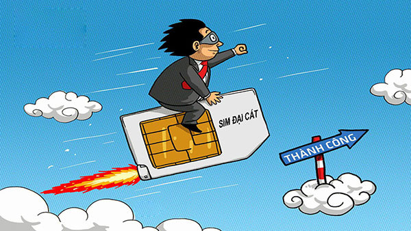 Cách tính sim đại cát cho bạn tăng tiến