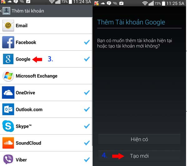 Đăng ký gmail không cần số điện thoại trên android
