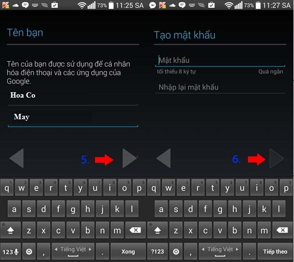 Đăng ký gmail không cần số điện thoại trên android