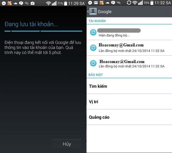 Đăng ký gmail không cần số điện thoại trên android