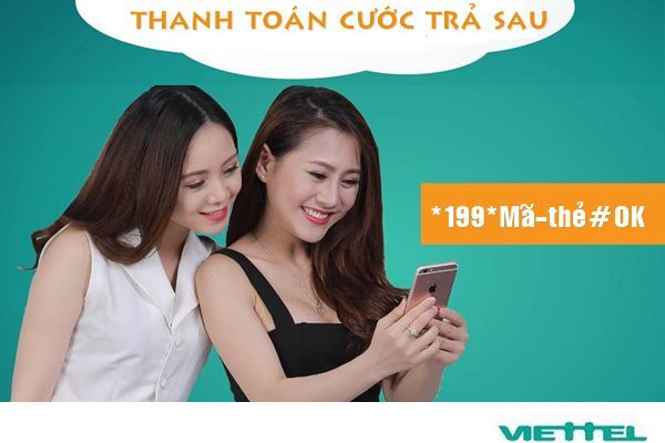 Nạp thẻ trả sau viettel bằng cú pháp