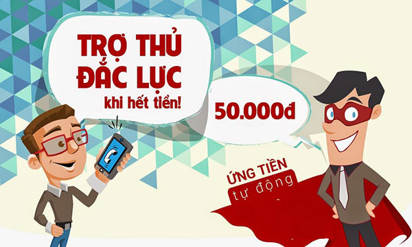 Ứng tiền viettel khi hết tiền
