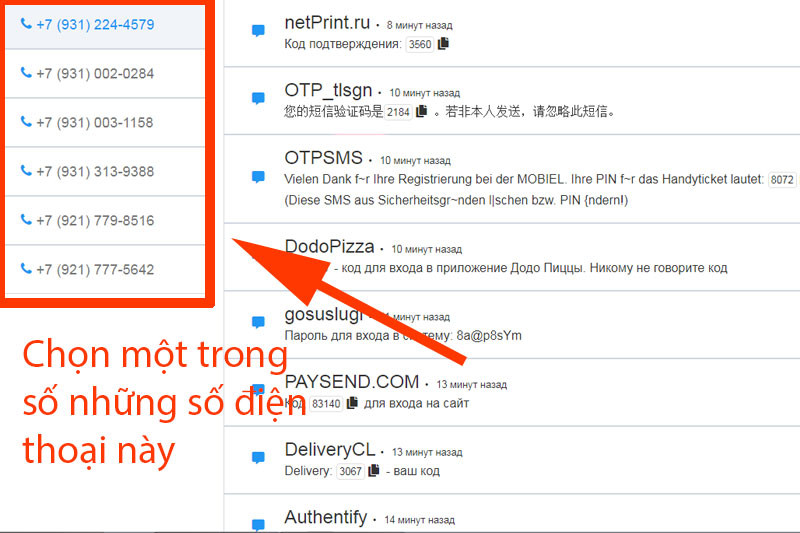 Cách tạo số điện thoại ảo