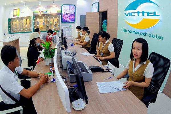 Giờ làm việc Viettel