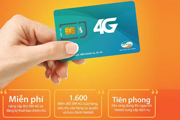 Cách đăng ký sim 4g