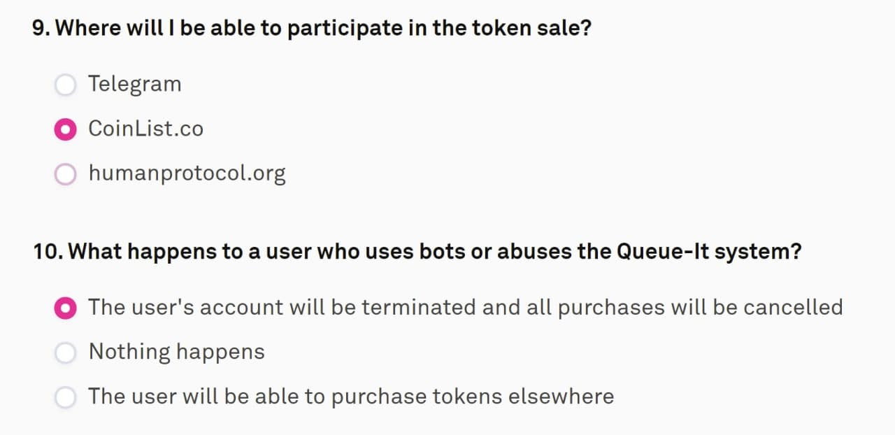 Hướng dẫn đăng ký mua HUMAN trên COINLIST