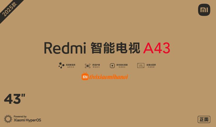 Tivi Xiaomi Redmi A43