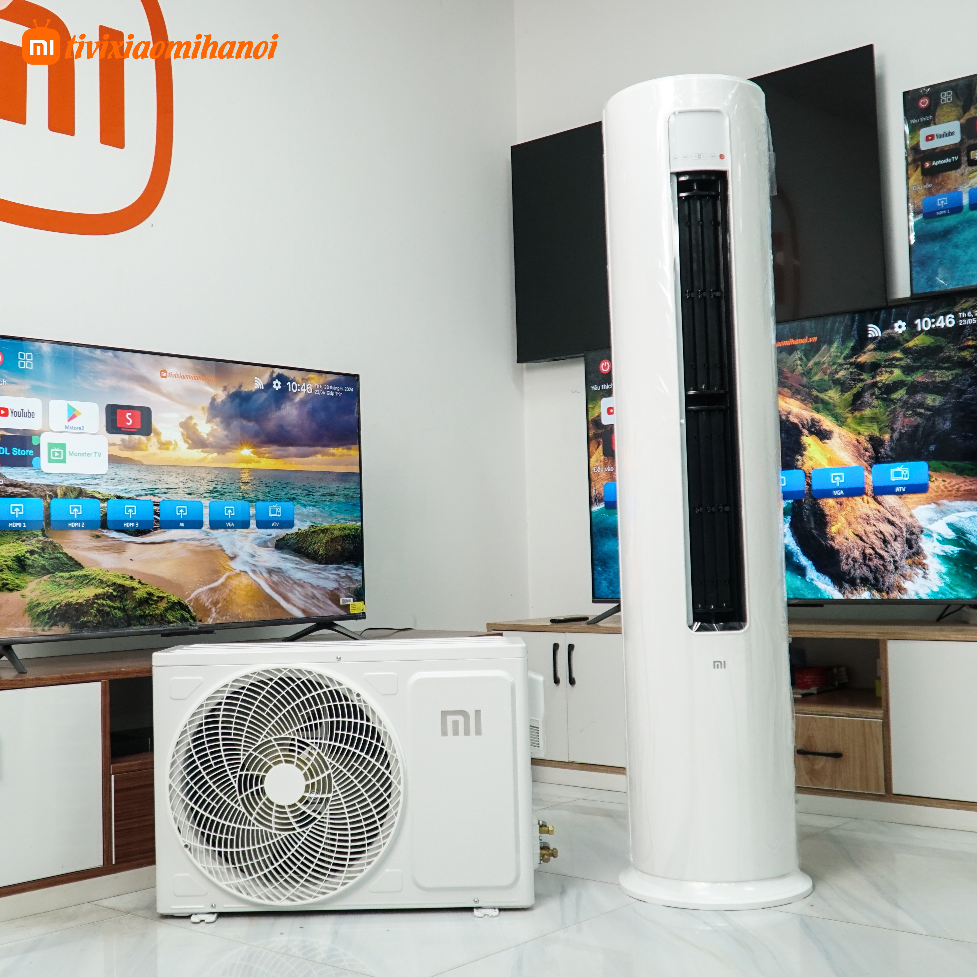Điều hòa cây Xiaomi 18000 BTU 2HP Cấp 1 ( 2 chiều )