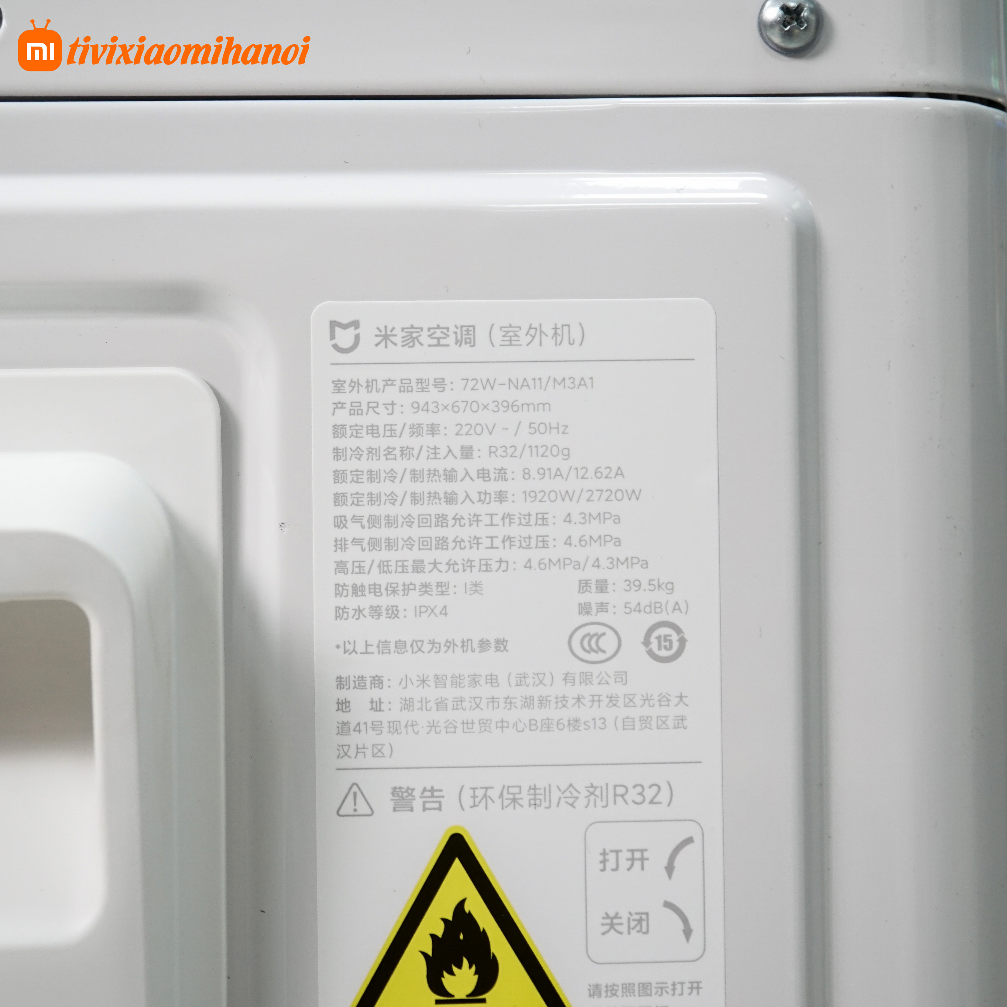 Điều hòa cây Xiaomi 27000 BTU 3HP Cấp 1 ( 2 chiều ) - NA11/M3A1
