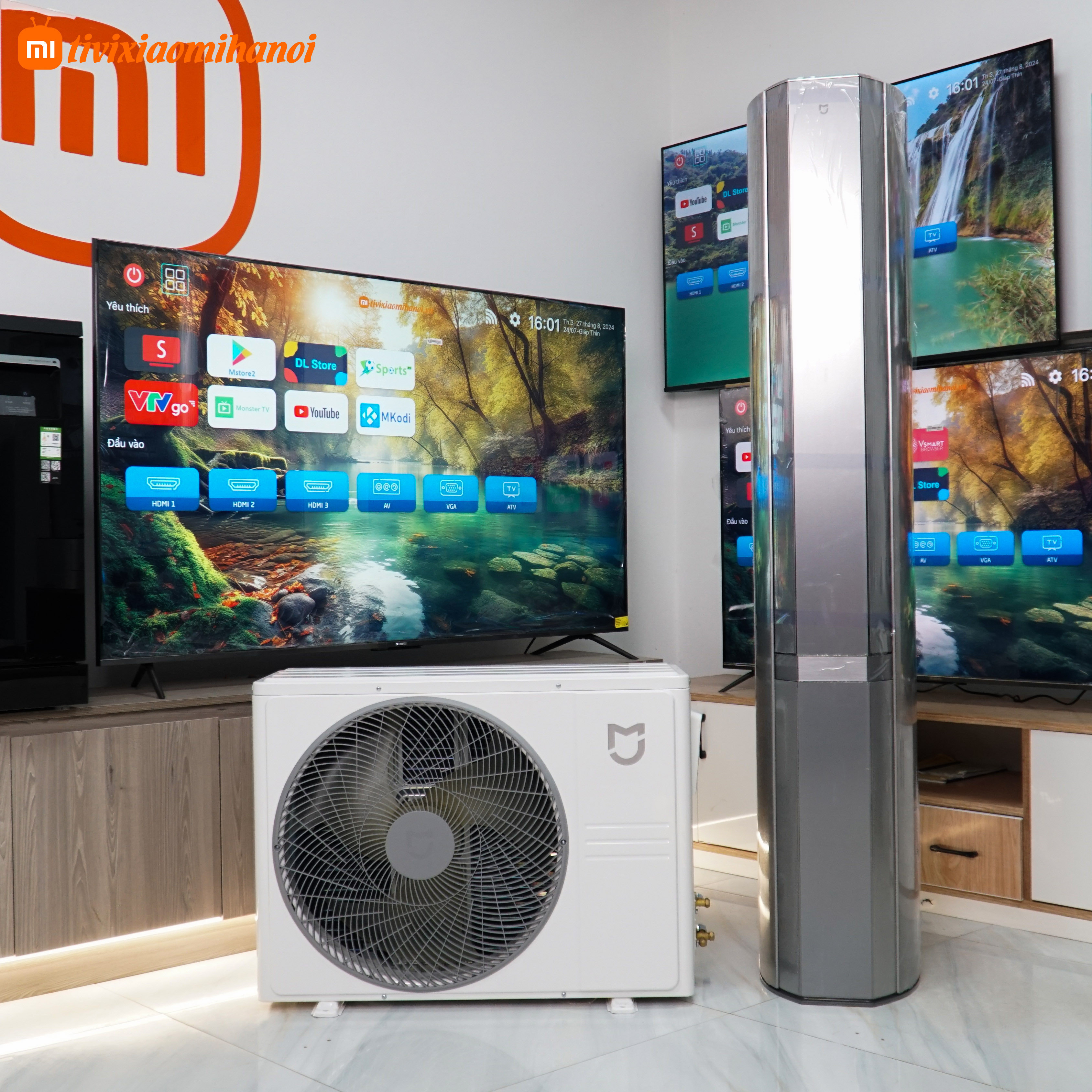 Điều hòa cây Xiaomi 27000 BTU 3HP Cấp 1 ( 2 chiều ) - NA11/M3A1