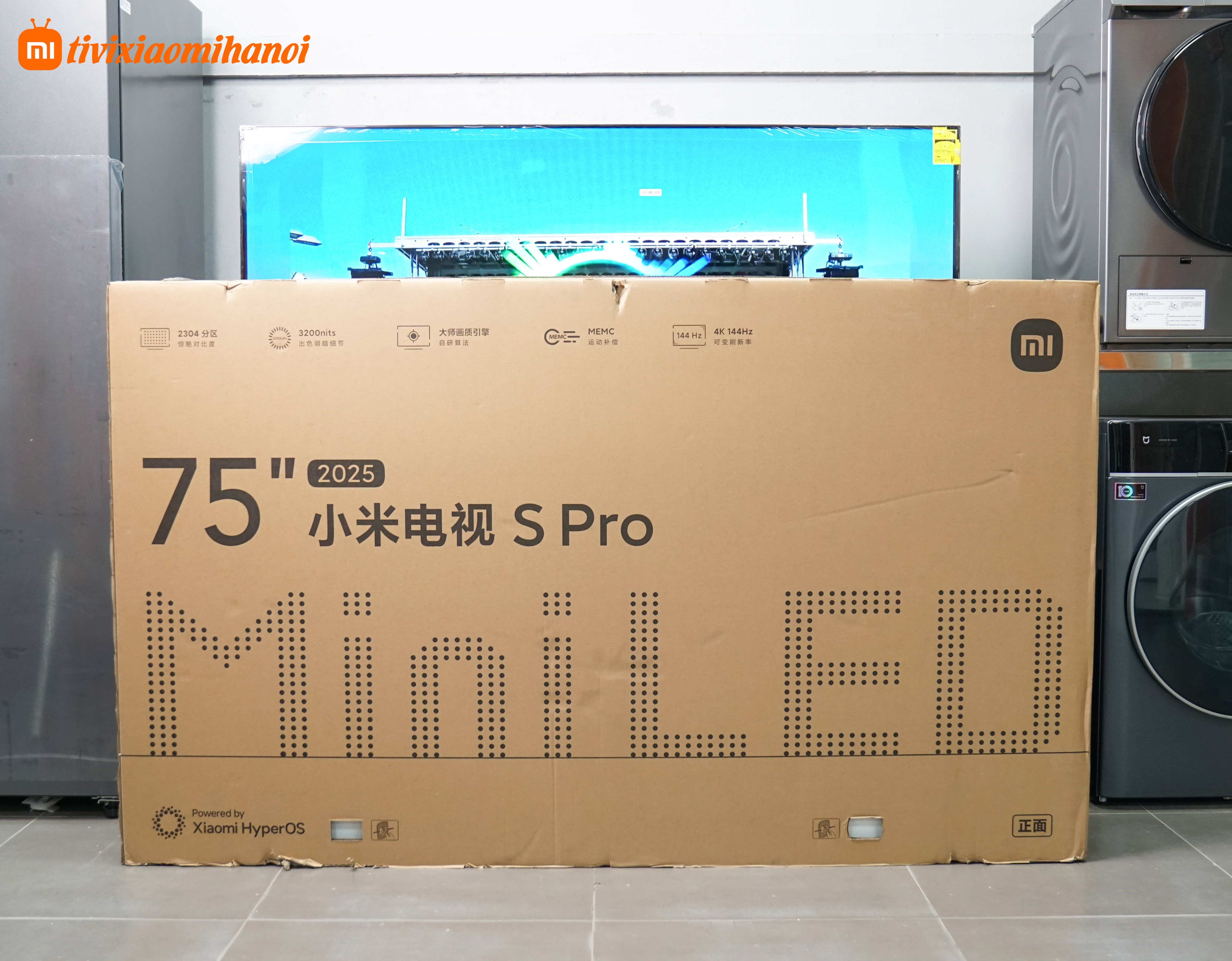 Tivi Xiaomi S Pro 75 Mini LED 2025