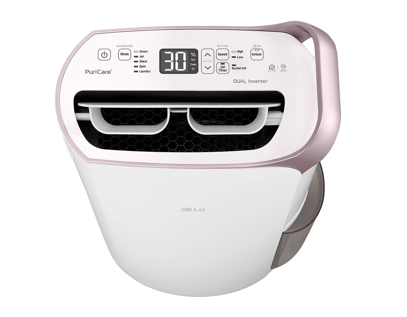 Máy hút ẩm LG Dual Inverter MD19GQGE0.ABAE 19L