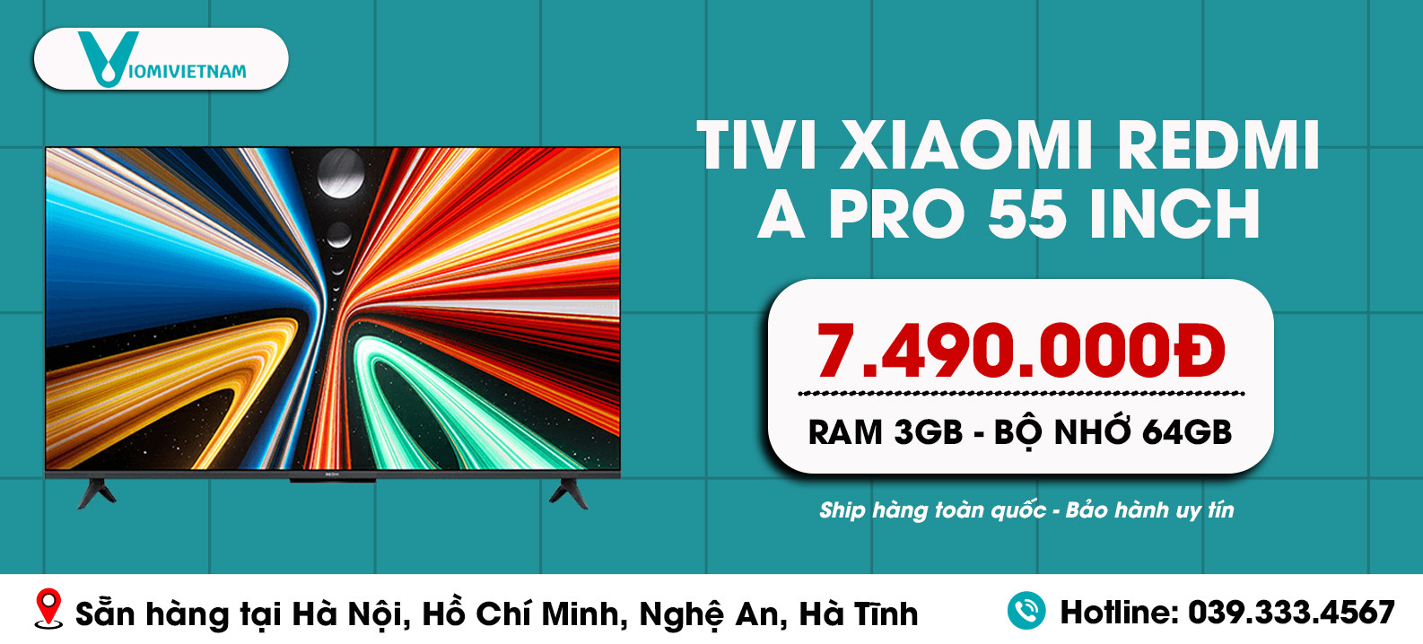 Redmi A Pro 55 inch Ram 3GB Bộ Nhớ 64Gb