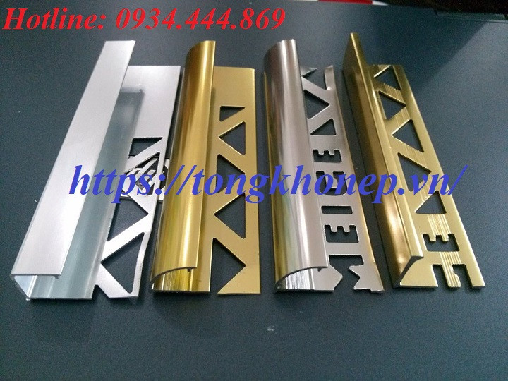 nẹp ốp góc ngoài nẹp nhôm ốp góc