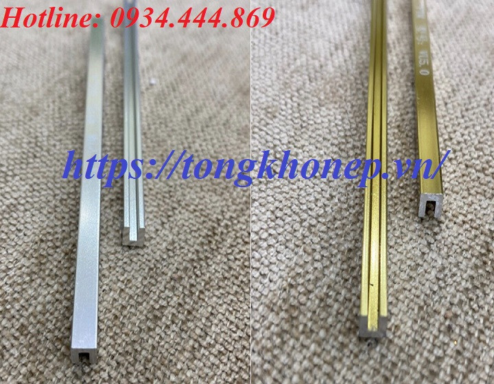 Nẹp nhôm chữ U giá rẻ