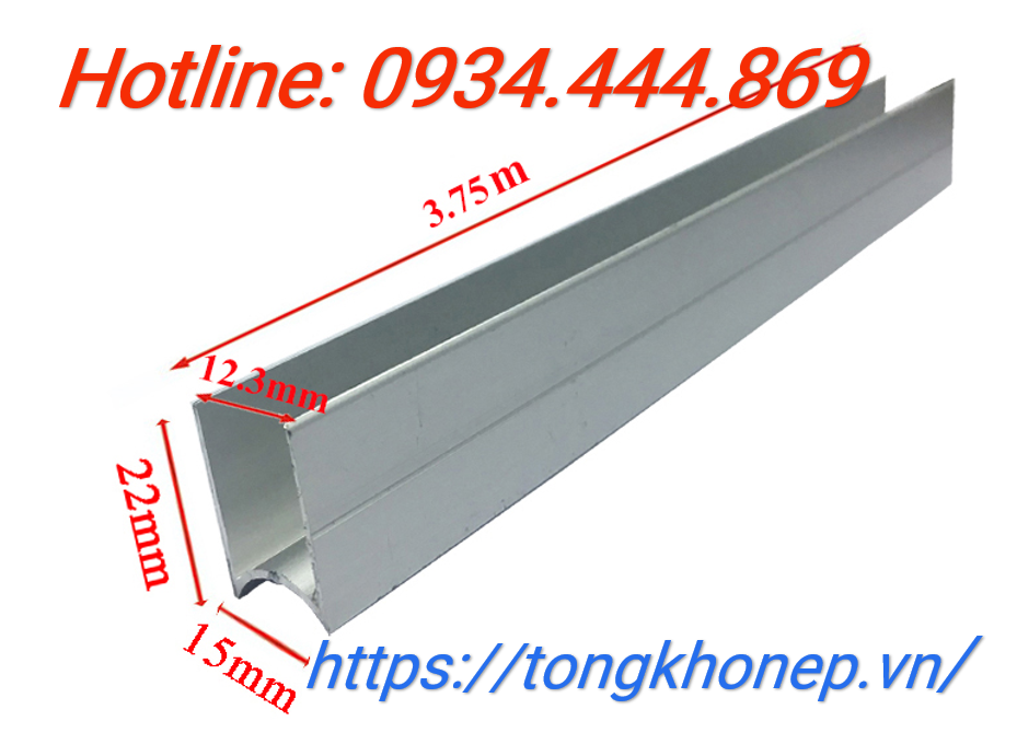 Nẹp nhôm chữ U