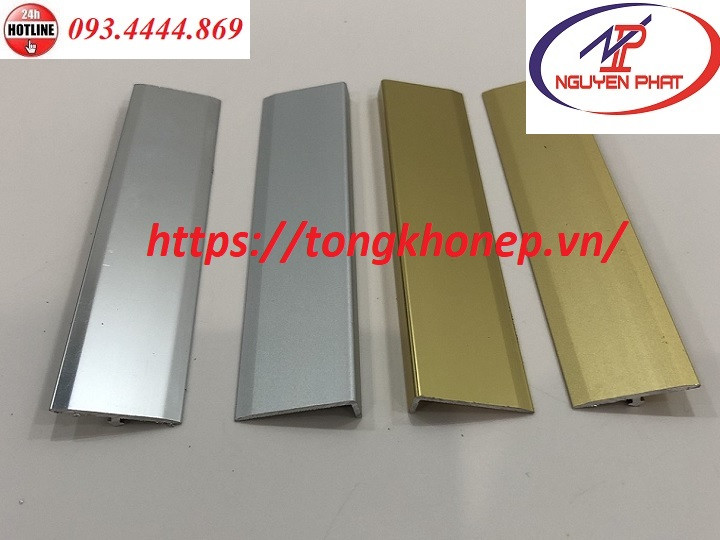 Nẹp chặn mép sàn nhựa bằng hợp kim nhôm