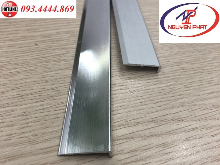 Nẹp nhôm chữ L kết thúc sàn nhựa cao cấp tại Hà Nội
