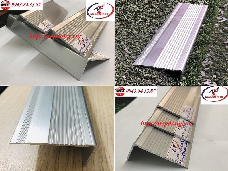Nẹp nhôm chống trơn cầu thang giá rẻ tại Hà Nội