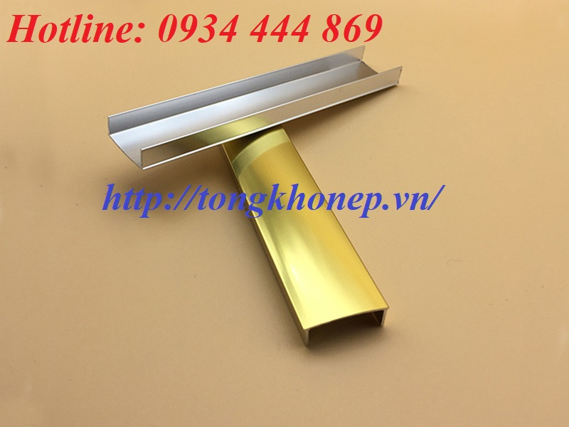 nẹp U nhôm trang trí