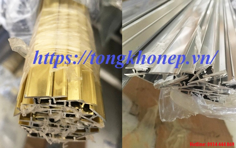Nẹp nhôm chữ T 12mm tại kho số lượng lớn
