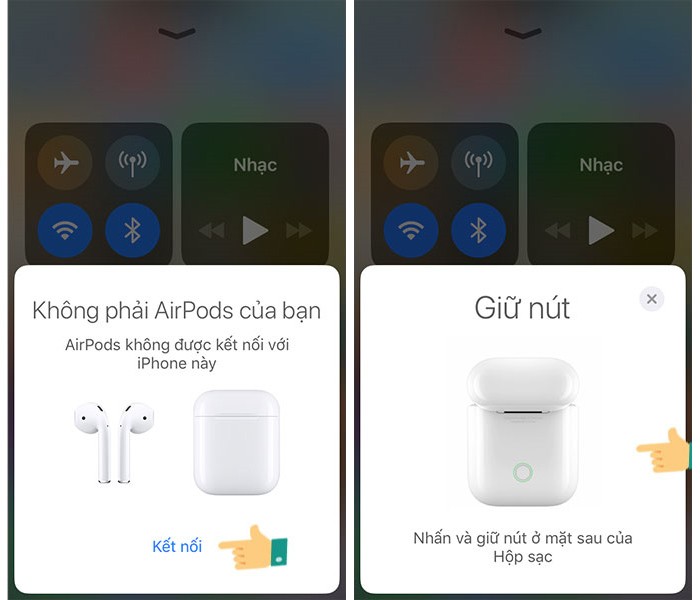 Hướng dẫn cách sử dụng Airpods 2  2