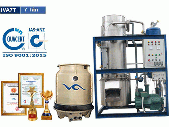 máy làm đá viên 7 tấn