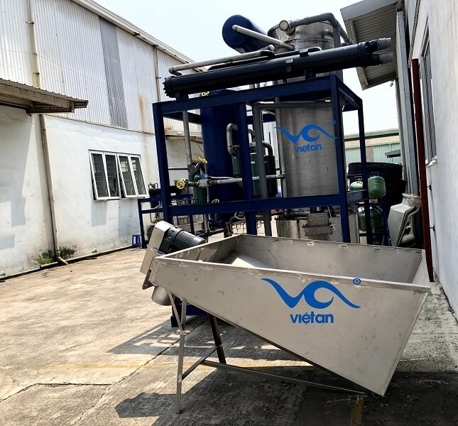 Hệ thống đóng gói cho máy làm đá viên công nghiệp