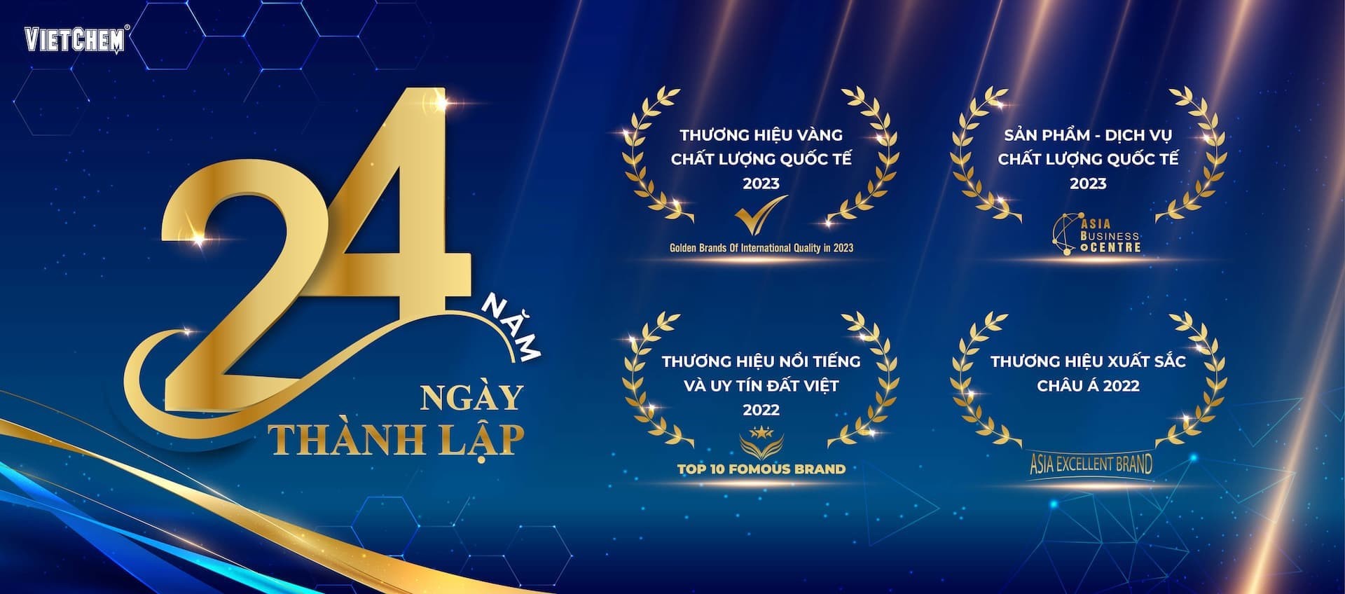 VIETCHEM 24 năm thành lập