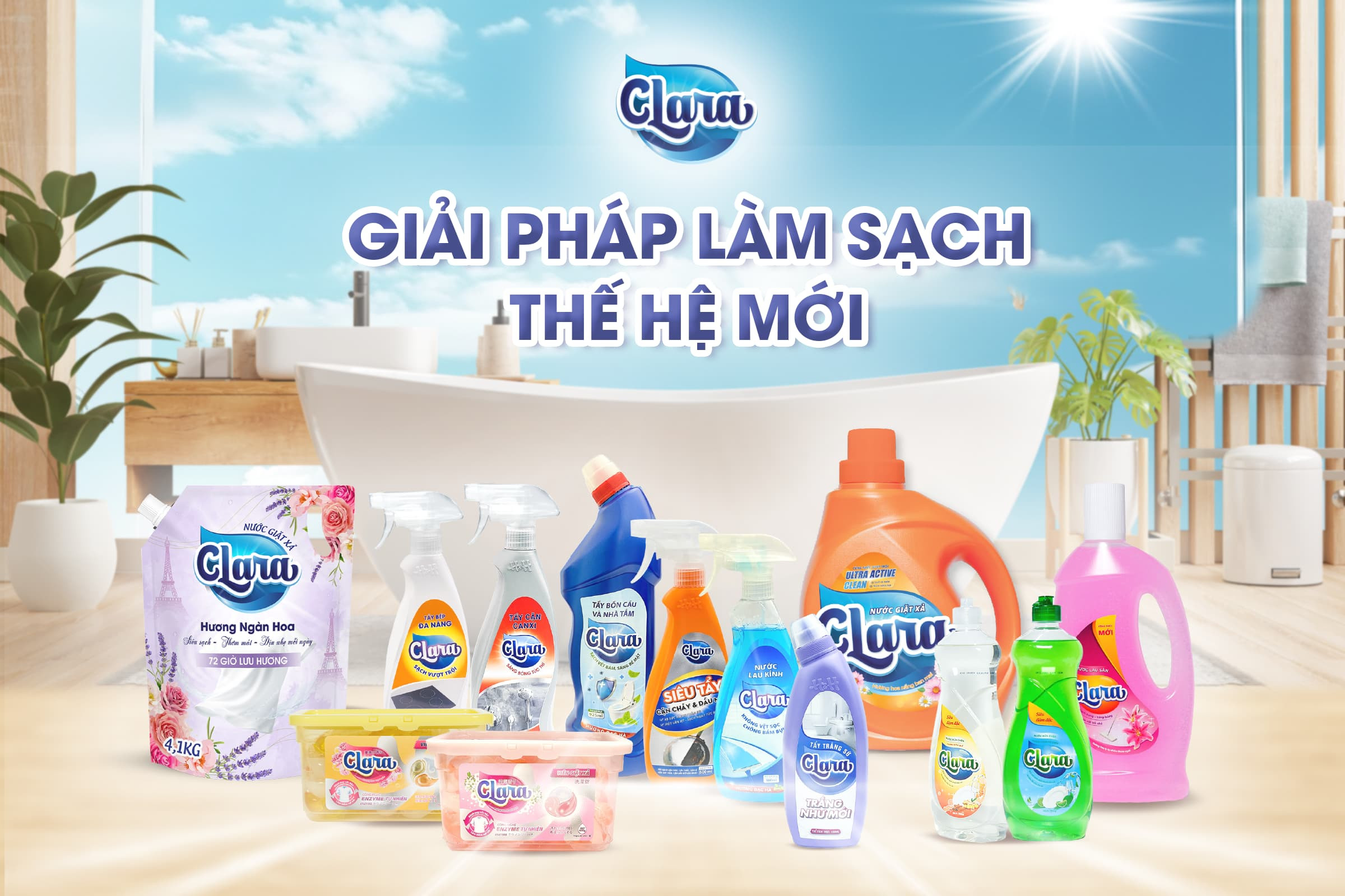 CLARA - HÓA PHẨM GIA ĐÌNH