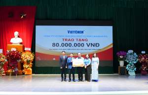 VietChem trao học bổng tại Đại học Bách khoa Hà Nội, đầu tư nguồn nhân lực từ gốc