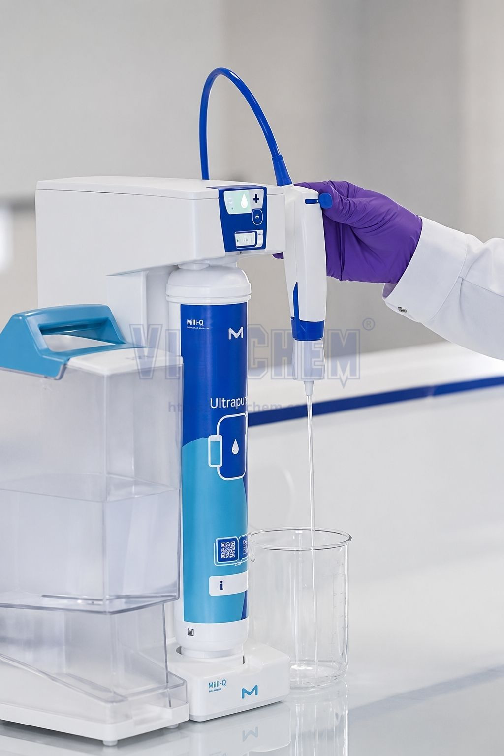Thiết kế công thái học của Milli-Q® SQ 200