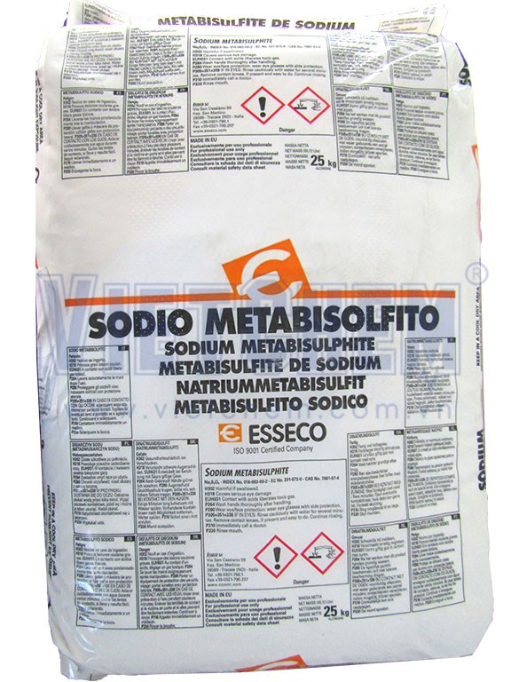 Metabisolfito Di Sodio, Pirosolfito Di Sodio, Molecola Di Disolfito Di Sodio E Disinfettante Antiossidante Conservante Additivo Alimentare E223 Foglio Di Carta 2em5nbc