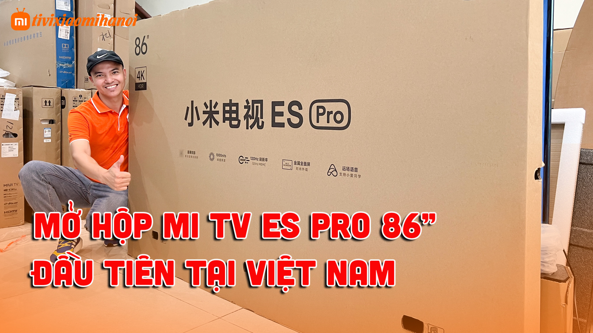 Tivi Xiaomi ES PRO 86 inch - Màn 4K, Tần số quét 120Ghz MEMC - RAM 4GB ...