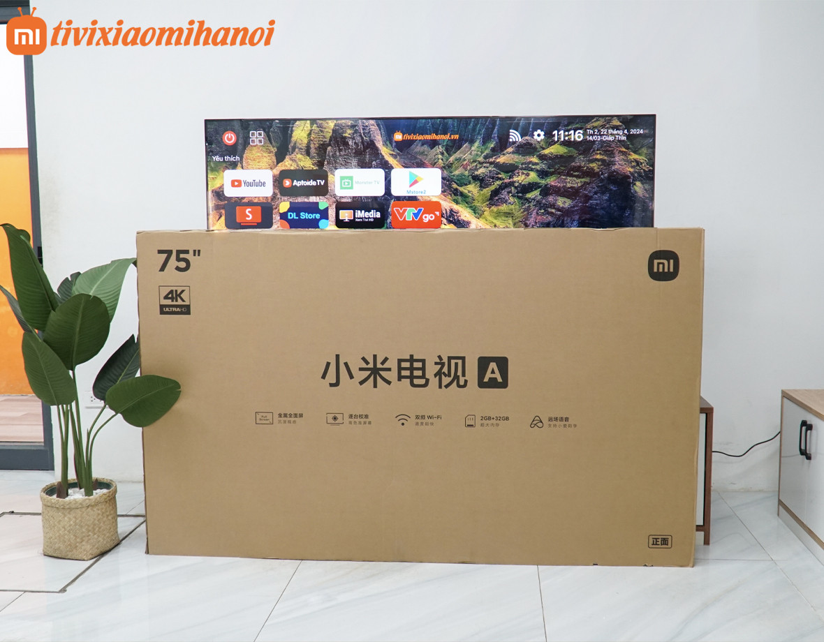 Tivi Xiaomi A 75 inch
