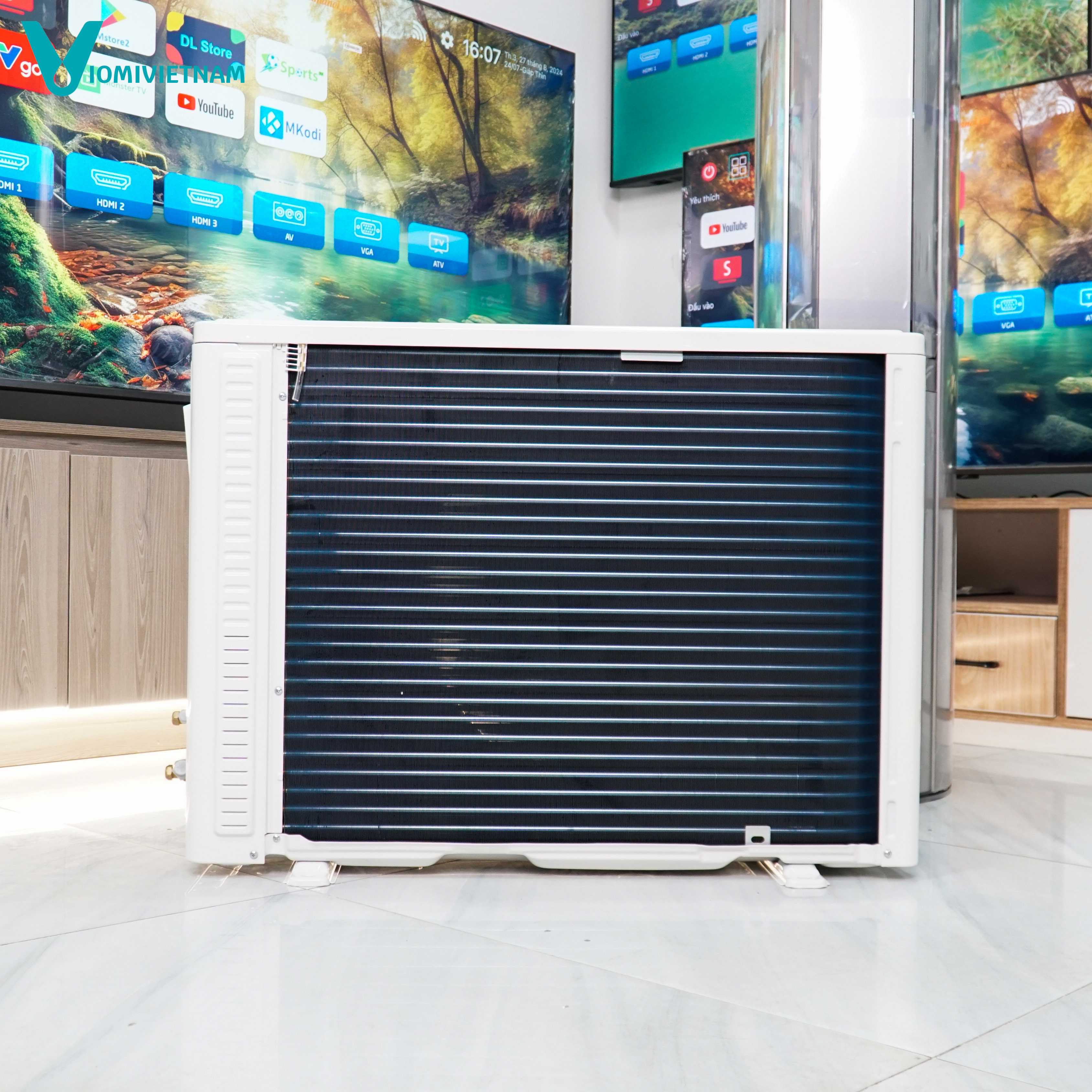 Điều Hòa Cây Xiaomi Star Satin Silver 27000 BTU 3HP (2 chiều) - Cấp 1 M3A1